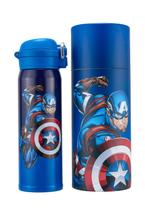 Garrafa Capitão America Resistente 500 ML Suco Marvel Garrafa Capitão America Resistente 500 ML Suco Marvel