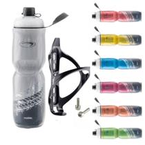 Garrafa Caramanhola 700ml Squeeze Termica Gelada + Suporte