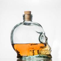 Garrafa Caveira Para Whisky, Vodka ou Destilados - 700ml