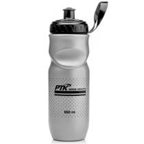 Garrafa Ciclista SQUEEZE 650ml Boca Larga Prata - PTK