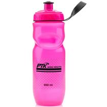 Garrafa Ciclista SQUEEZE 650ml Boca Larga Rosa - PTK Garrafa Ciclista SQUEEZE 650ml Boca Larga Rosa - PTK