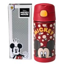 Garrafa Click C Canudo 300ml Mickey Mouse