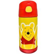 Garrafa Click c/ Canudo 300ml Winnie The Pooh - Zona Criativa