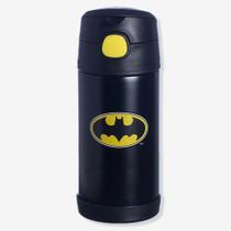 Garrafa Click C/canudo 400ml Batman Logo