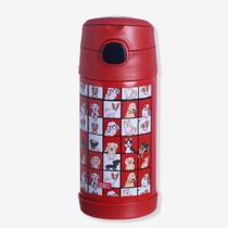 Garrafa Click C/canudo 400ml Dogs