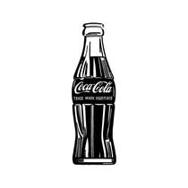 Garrafa Coca-Cola - Adesivo De Parede
