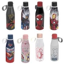 Garrafa Com Alça 530ml Disney de Agua Personagens Temáticos Garrafa Com Alça 530ml Disney de Agua Personagens Temáticos