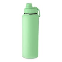 Garrafa com Alça e Bico 1,2L Parede Dupla Verde Claro - lokodebom Garrafa com Alça e Bico 1,2L Parede Dupla Verde Claro - lokodebom