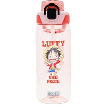 Garrafa com Alça e Canudo One Piece Monkey D. Luffy Miniso Garrafa com Alça e Canudo One Piece Monkey D. Luffy Miniso