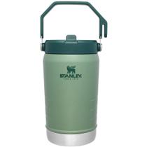 Garrafa com Bico Termica Stanley Classic The Iceflow 10-09996-020 (1.18L) Hammertone Green