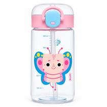 Garrafa com canudo 460 ML Kouii Borboleta