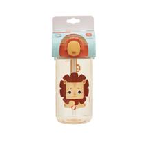 Garrafa com Canudo 460ml Kouii Leão Leo - Pacific