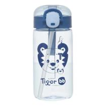 Garrafa com canudo 460ml tigor t. tigre - kouii