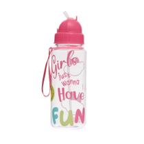 Garrafa com Canudo 500ml Lilica Ripilica Have Fun - Pacific
