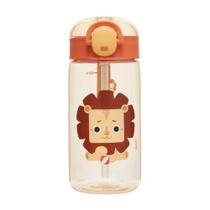 Garrafa Com Canudo Pacific Kouii 460ML Leão Léo Amarelo Garrafa Com Canudo Pacific Kouii 460ML Leão Léo Amarelo