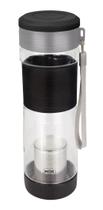 Garrafa com Infusor Preta 550ml Garrafa com Infusor Preta 550ml