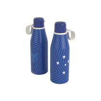 Garrafa Com Tampa Abre Facil 530 ml - Cruzeiro - Atletico Mineiro Produto Oficial Licenciado