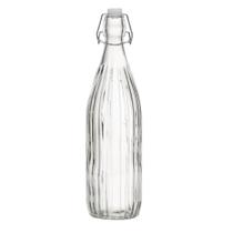 Garrafa com Tampa Hermética Lyor Aura 1L Vidro Garrafa com Tampa Hermética Lyor Aura 1L Vidro
