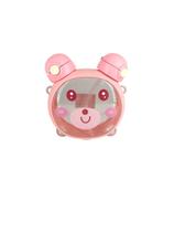 Garrafa Copo Garrafinha Água Infantil Ursinho 750ml Com Canudo e Cordão