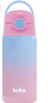 Garrafa Copo Infantil Térmico Parede Dupla com Canudo Buba 400ml