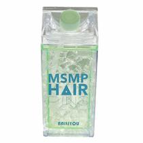 Garrafa copo squeeze Gel congelante canudo bico Verde 400ml