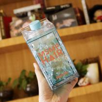 Garrafa copo squeeze Gel congelante canudo bico Verde 400ml