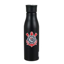 Garrafa Corinthians Alumínio 600ml Alça Esporte Garrafa Corinthians Alumínio 600ml Alça Esporte