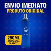 Garrafa Corrida Dobrável Flexível Soft Silicone 250ml Bike Squeeze Água Garrafa Corrida Dobrável Flexível Soft Silicone 250ml Bike Squeeze Água