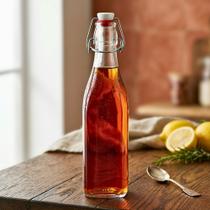 Garrafa Cozinha 500ml Bormioli Rocco Vidro Livre de BPA Com Tampa Swing Italiana Original Garrafa Cozinha 500ml Bormioli Rocco Vidro Livre de BPA Com Tampa Swing Italiana Original