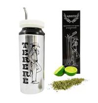 Garrafa Cuia Térmica De Alumínio C/ Bomba P/ Terere 500ml Garrafa Cuia Térmica De Alumínio C/ Bomba P/ Terere 500ml