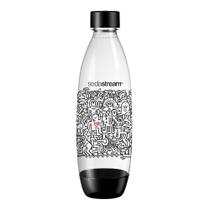 Garrafa de 1 Litro Fuse Doodle Style SodaStream Preta