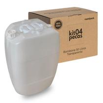 Garrafa De 50L Para Transporte De Líquidos - 4 Pçs