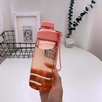 Garrafa de 650ml com Tampa e Alça para Adulto - Rosa Garrafa de 650ml com Tampa e Alça para Adulto - Rosa