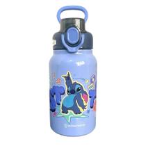 Garrafa De Aço Inox Térmica Stitch 500Ml Disney Oficial Garrafa De Aço Inox Térmica Stitch 500Ml Disney Oficial