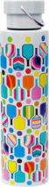 Garrafa de aço inoxidável para pickleball Spoontiques 710 ml