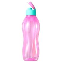 Garrafa de água 1 litros rosa da tupperware Garrafa de água 1 litros rosa da tupperware