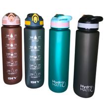 Garrafa de Água 1L Resistente Escola Escritório Casual Trava Garrafa de Água 1L Resistente Escola Escritório Casual Trava