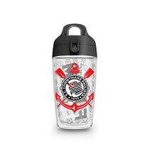 Garrafa de Agua 360 ml Corinthians Fiel Até o Fim