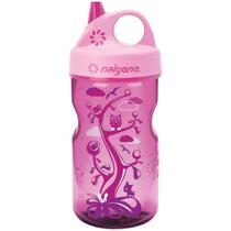 Garrafa de água à prova de vazamentos Nalgene Kids Sustain 350 ml rosa Garrafa de água à prova de vazamentos Nalgene Kids Sustain 350 ml rosa