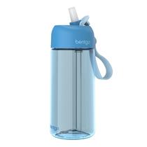 Garrafa de água Bentgo Kids à prova de vazamentos 450 ml Tritan azul sem BPA