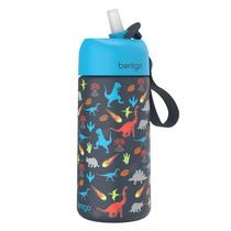 Garrafa de água Bentgo Kids em aço inoxidável 414ml Dinosaur