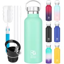 Garrafa de água BOGI isolada 600mL em aço inoxidável Mint Garrafa de água BOGI isolada 600mL em aço inoxidável Mint