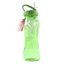 Garrafa de água c/ Canudo 600ml Em Plástico Garrafa de água c/ Canudo 600ml Em Plástico
