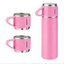 Garrafa de Água Café Térmica Squeeze com 2 Canecas 500 ml - Vacuum Flask