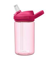 Garrafa de água CamelBak eddy+ Kids 400 ml com toranja com tampa de palha