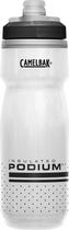 Garrafa de água CamelBak Podium Chill Isolated 620mL branca/preta