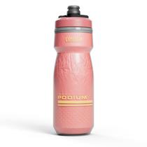 Garrafa de água CamelBak Podium Chill térmica 620 ml Coral