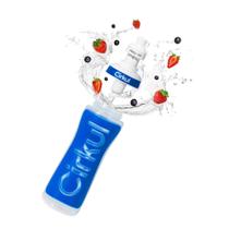 Garrafa de Água Cirkul 650ml Grip Squeeze Azul Marinho com Sabor