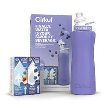 Garrafa de água Cirkul Matte Periwinkle em aço inoxidável 950mL