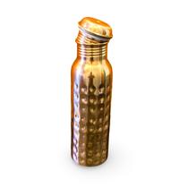 Garrafa de Água Cobre Puro Ayurveda Yoga Martelada 800ml